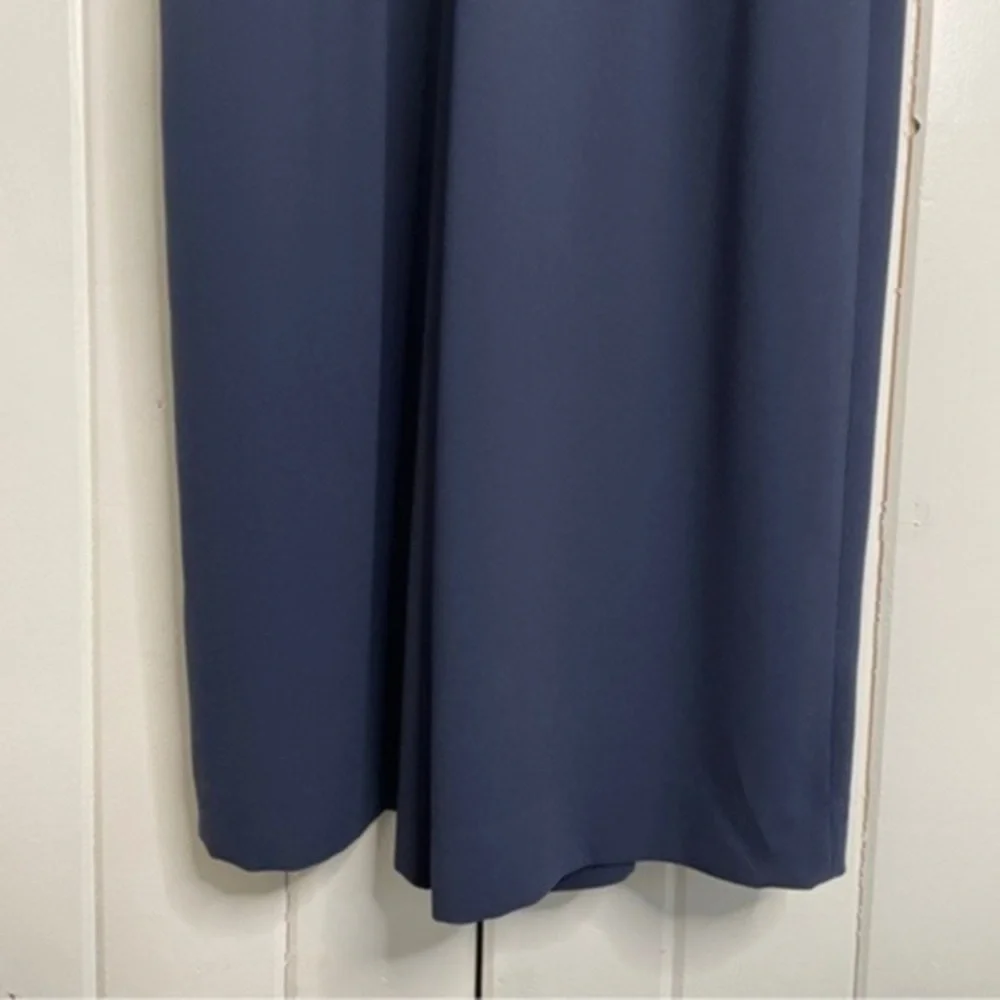 J. Crew Sleeveless Ruffle Jumpsuit in 365 Crepe